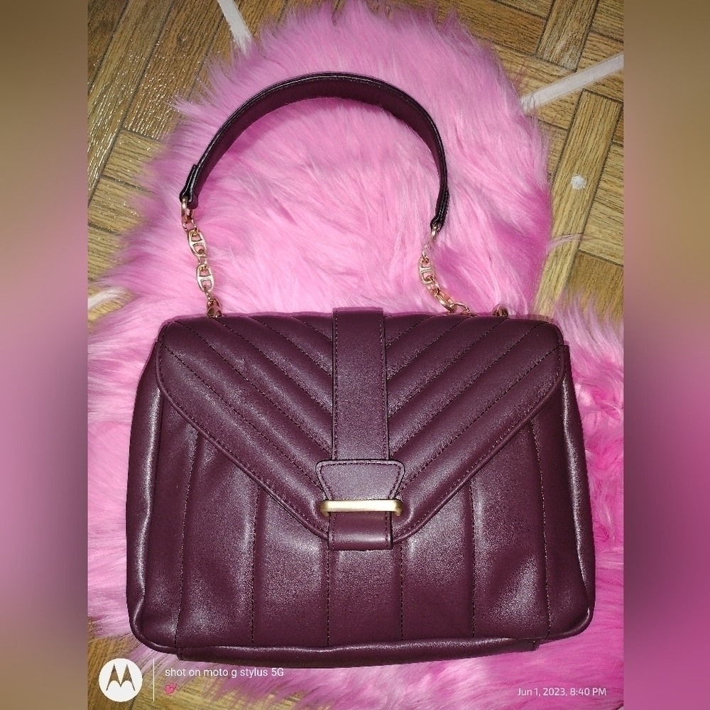 TIME And Tru Woman Purple Handbag‎